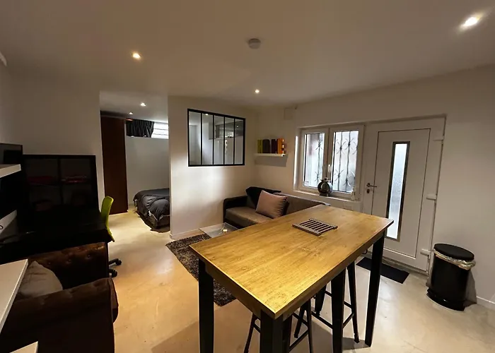 Studio Industriel Loft Neuf Avec Parking Prive