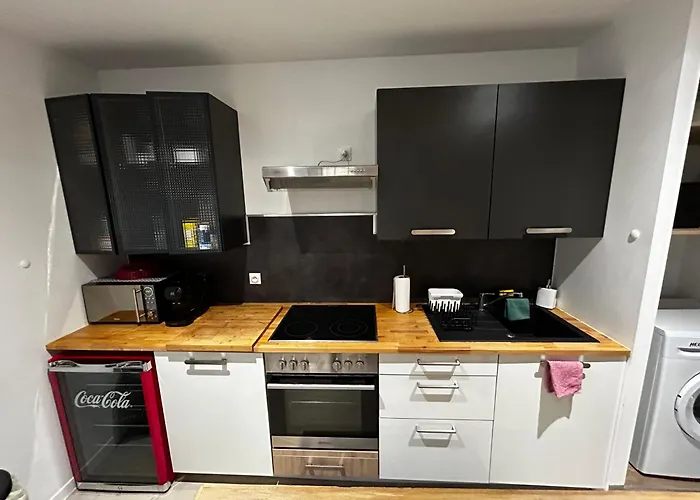 Studio Industriel Loft Neuf Avec Parking Prive